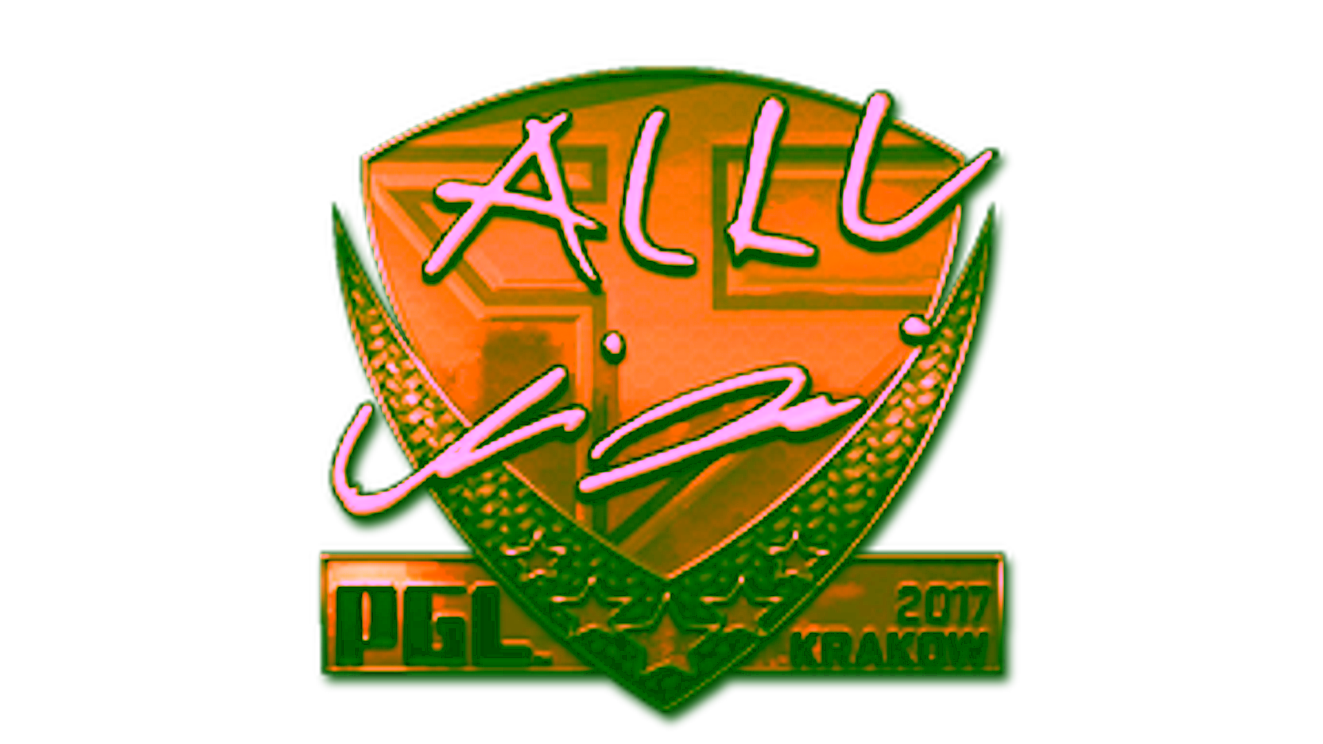 Rodyti Sticker | allu (Gold) | Krakow 2017