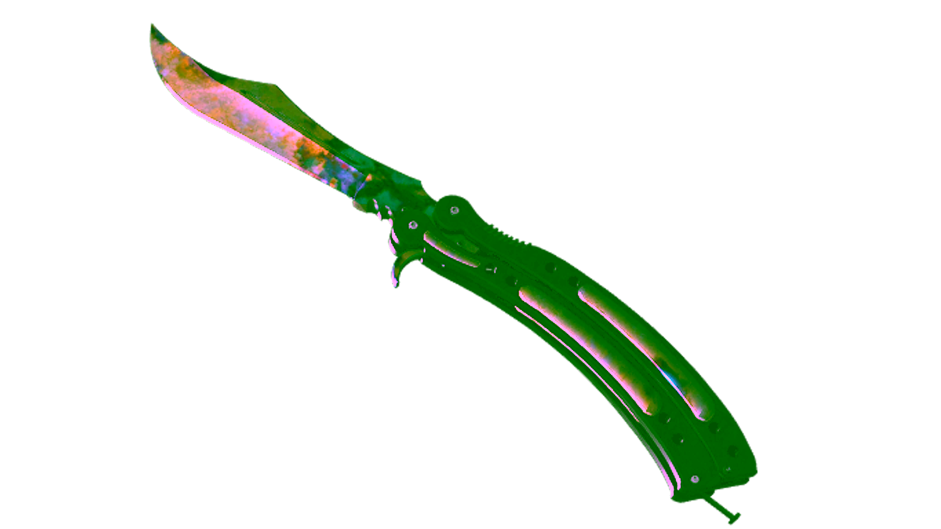 Дисплей для ★ StatTrak™ Butterfly Knife | Case Hardened (Well-Worn)