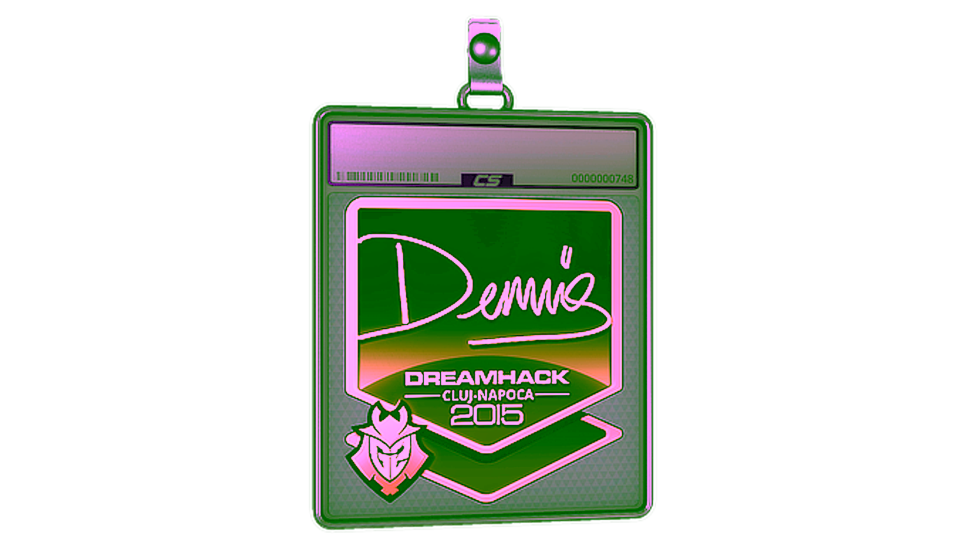Display for Sticker Slab | dennis (Gold) | Cluj-Napoca 2015