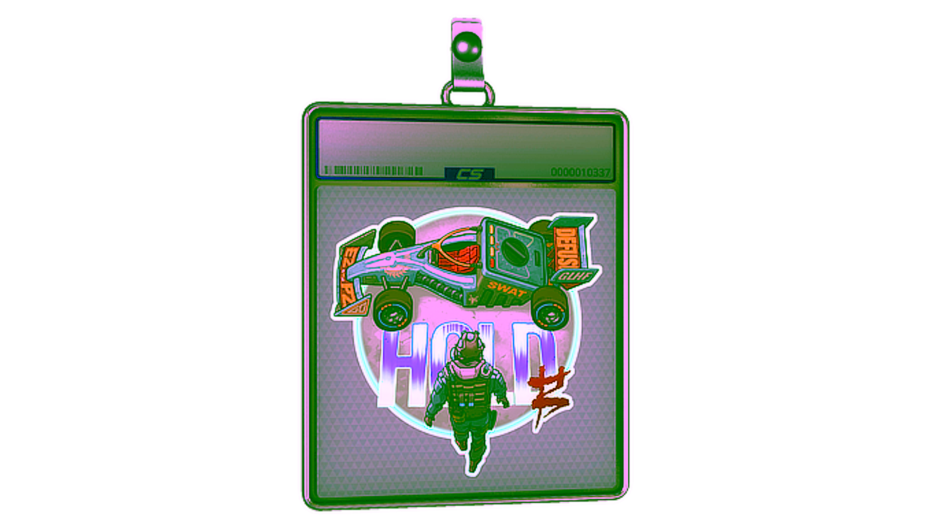 Display for Sticker Slab | Neo-Hold (Holo)