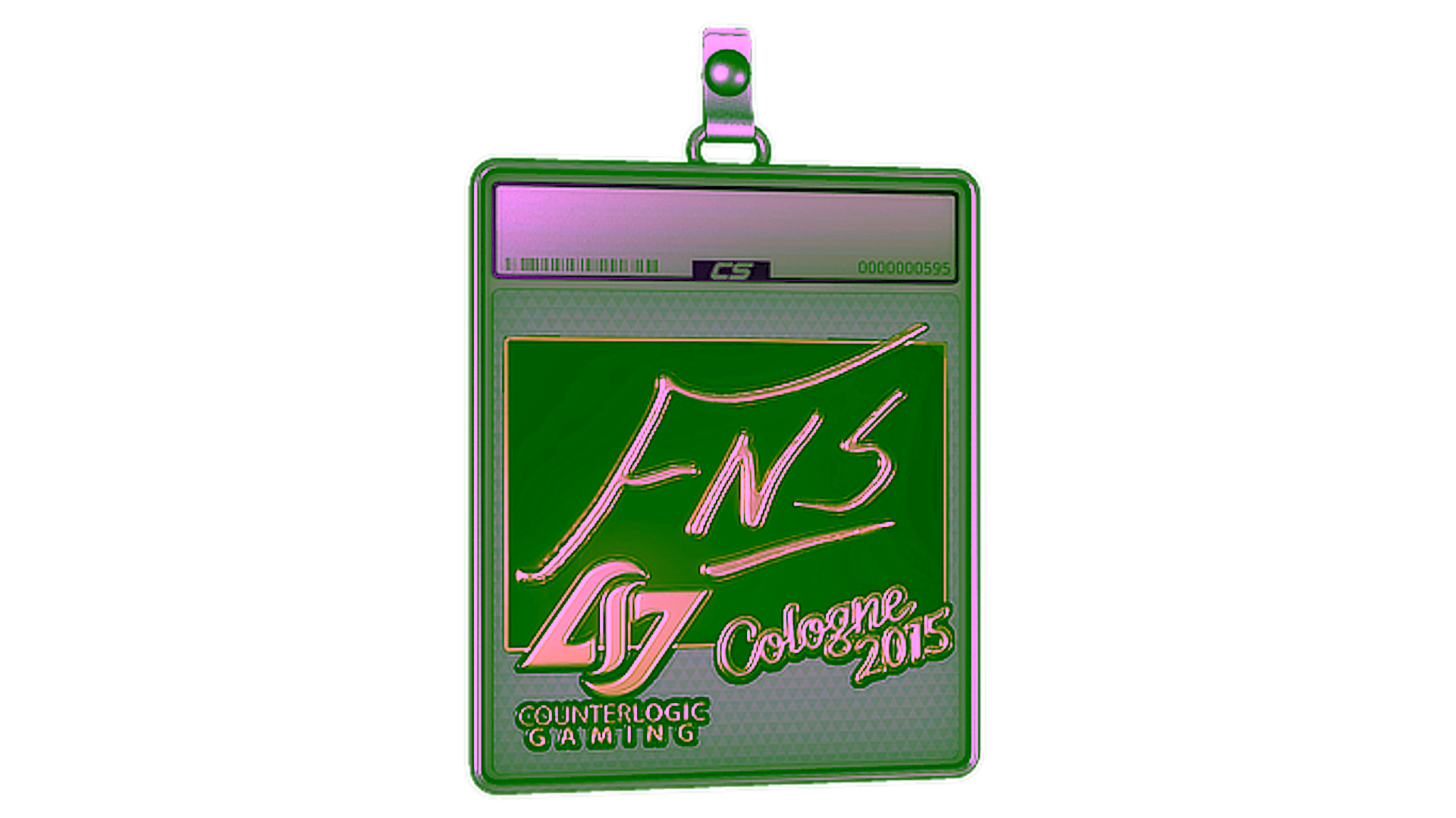 Affichage pour Sticker Slab | FNS (Gold) | Cologne 2015