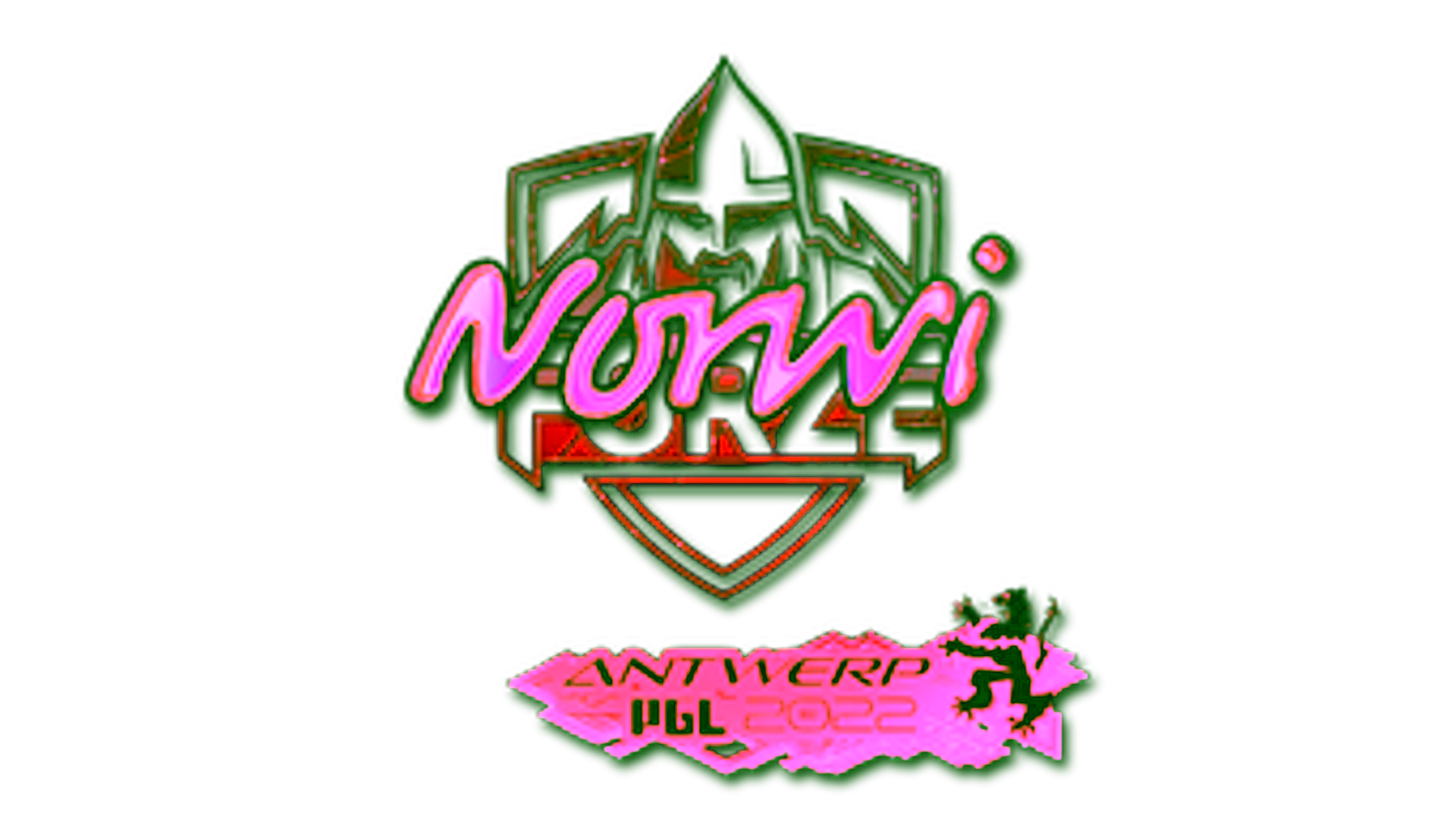 Sticker | Norwi (Holo) | Antwerp 2022 için görüntü