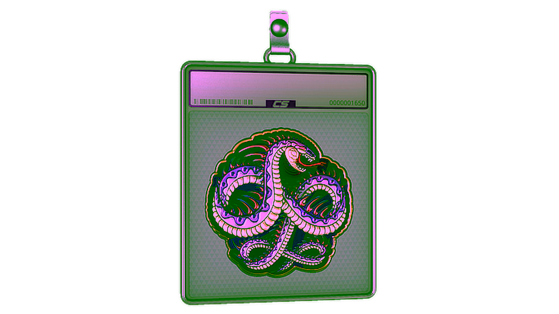 Display for Sticker Slab | Basilisk (Foil)