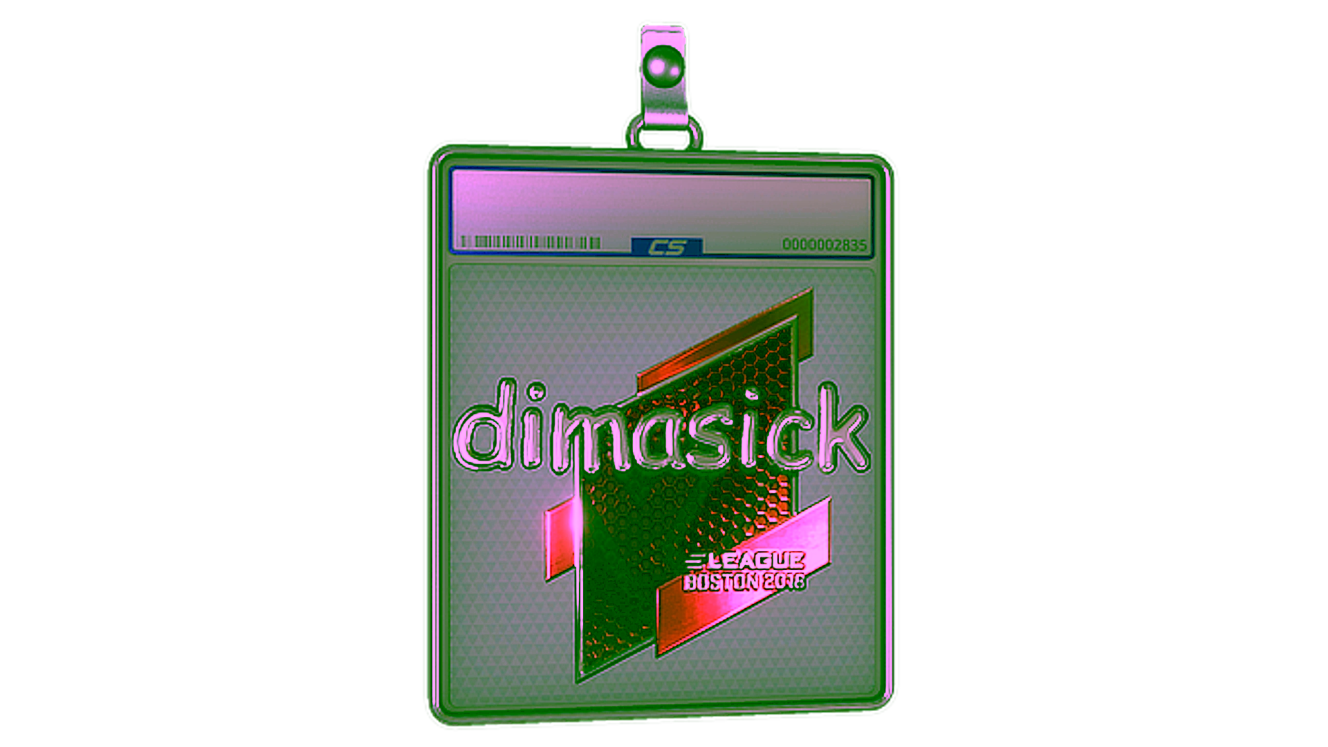 Exibição para Sticker Slab | dimasick (Foil) | Boston 2018