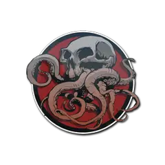 Sticker Blood Moon Tentaskull