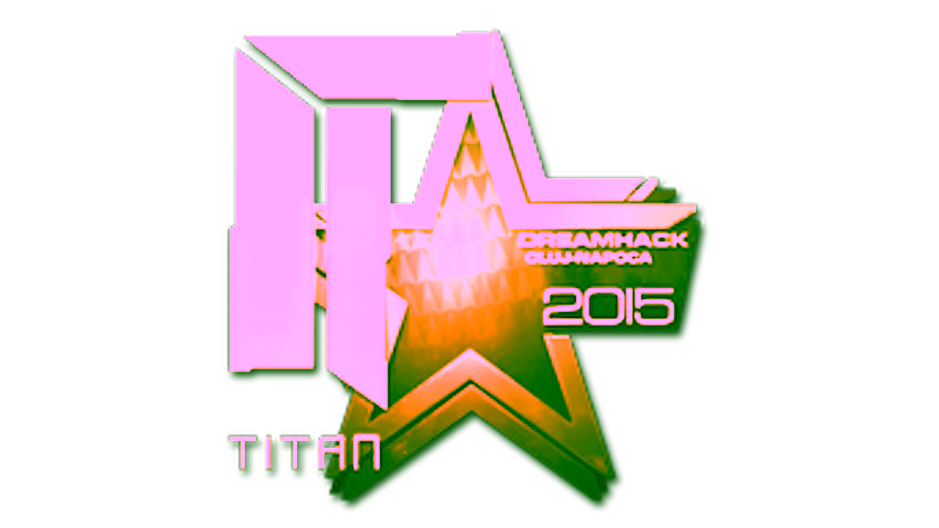 Rodyti Sticker | Titan (Gold) | Cluj-Napoca 2015