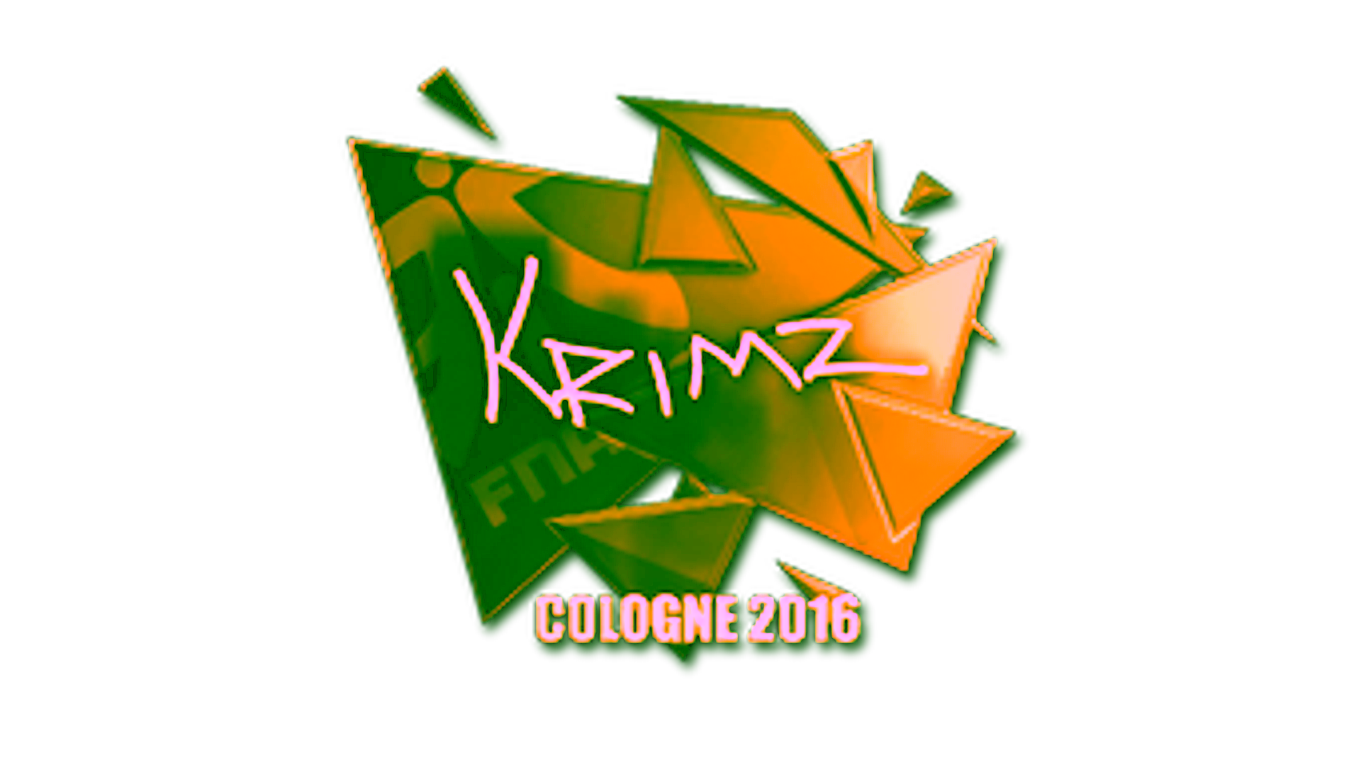 Exibição para Sticker | KRIMZ (Gold) | Cologne 2016