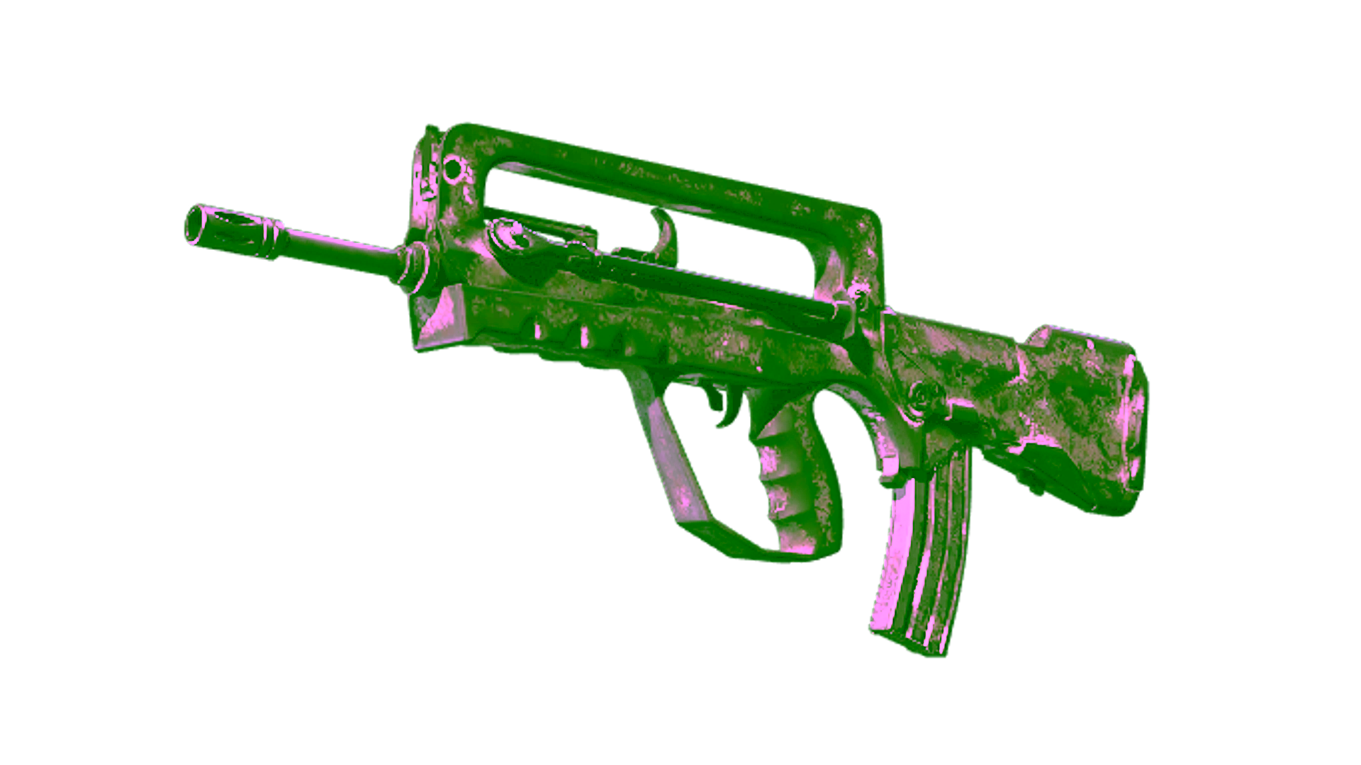 Display for Souvenir FAMAS | Contrast Spray (Battle-Scarred)