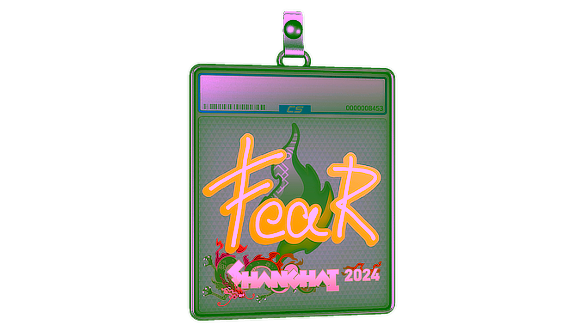 Display for Sticker Slab | fEAR | Shanghai 2024