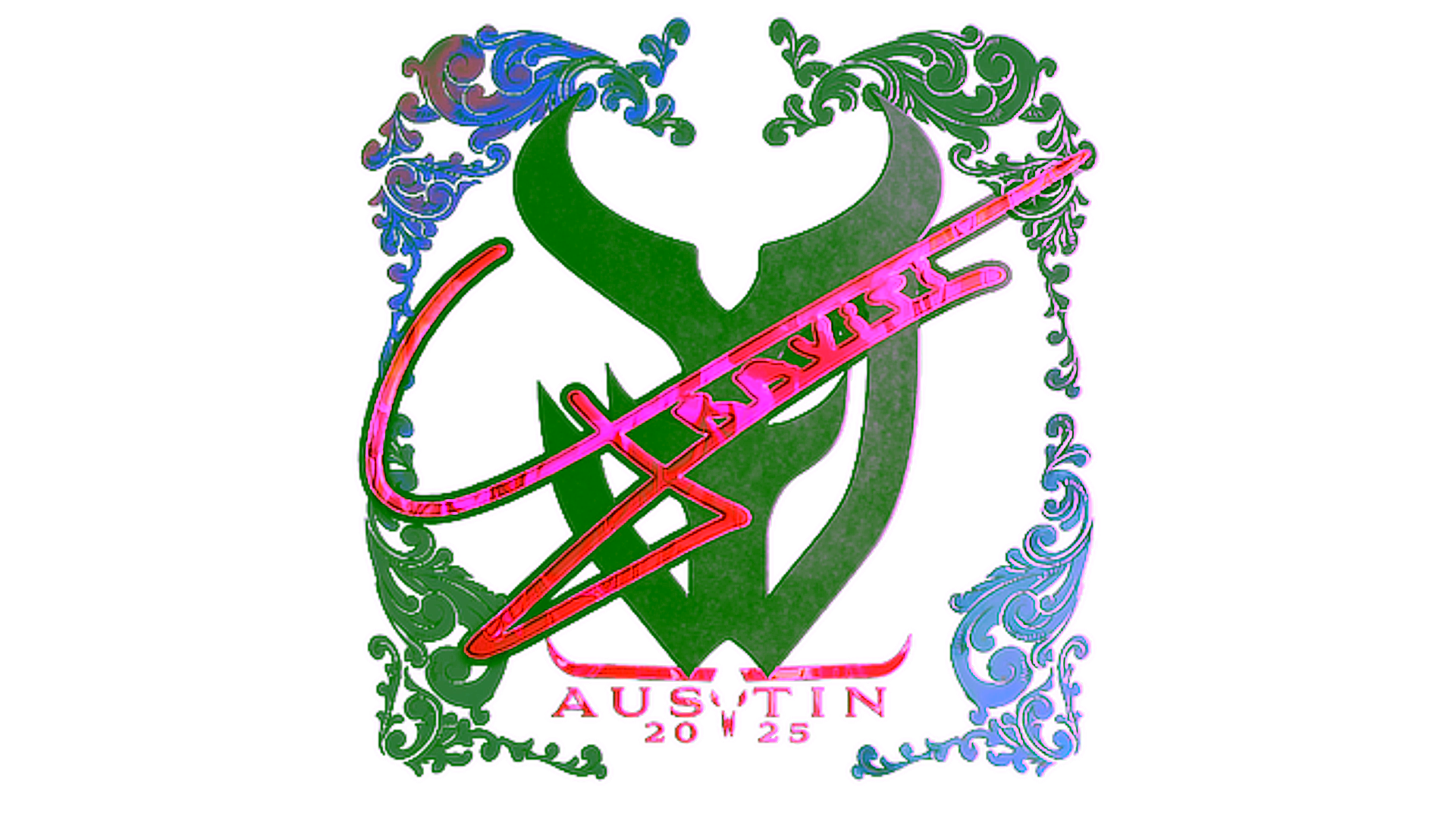 Visar för Sticker | Graviti (Holo) | Austin 2025