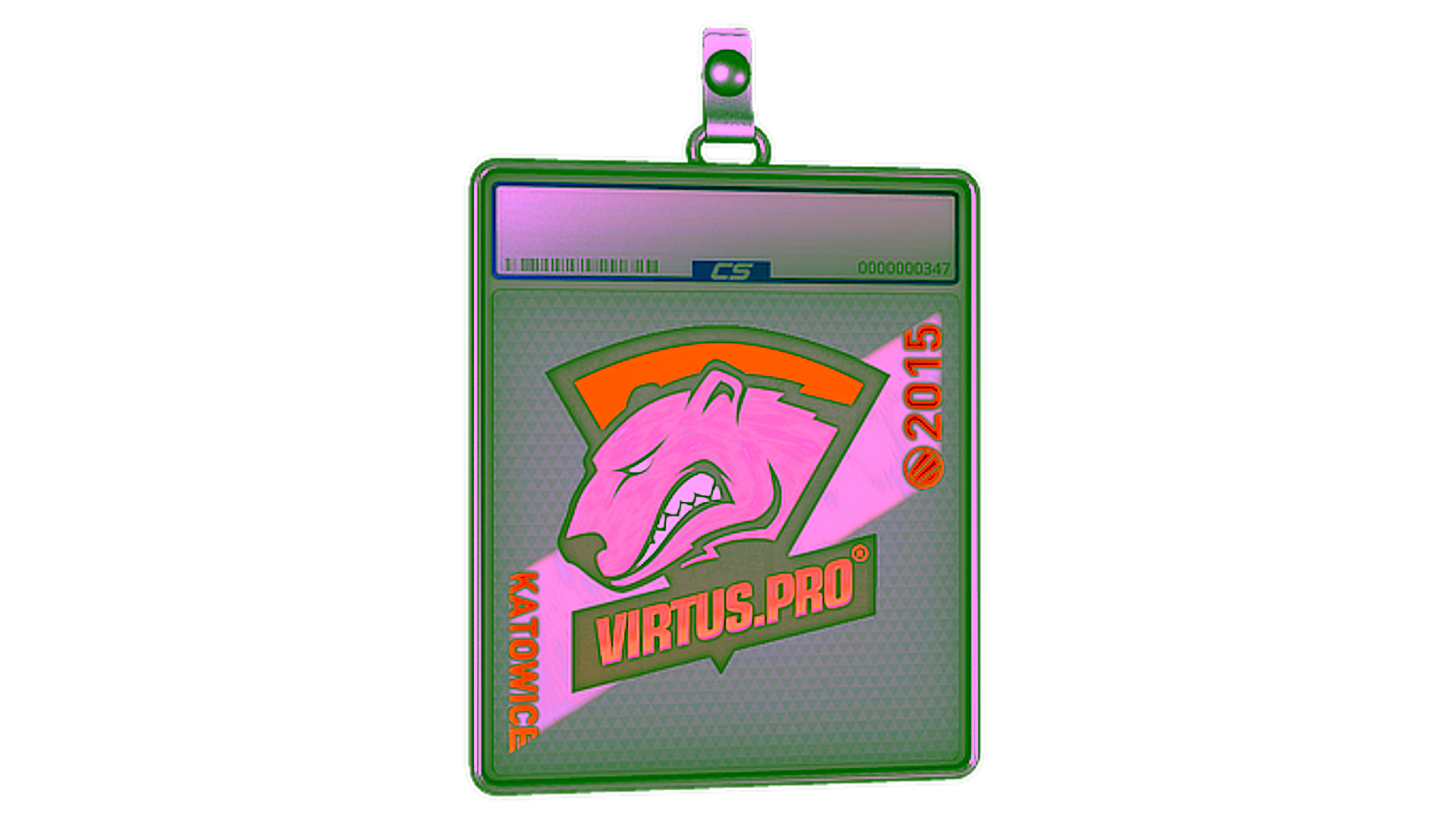 Affichage pour Sticker Slab | Virtus.pro (Holo) | Katowice 2015