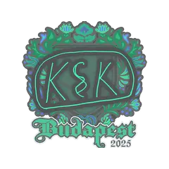 Sticker kyousuke Budapest 2025