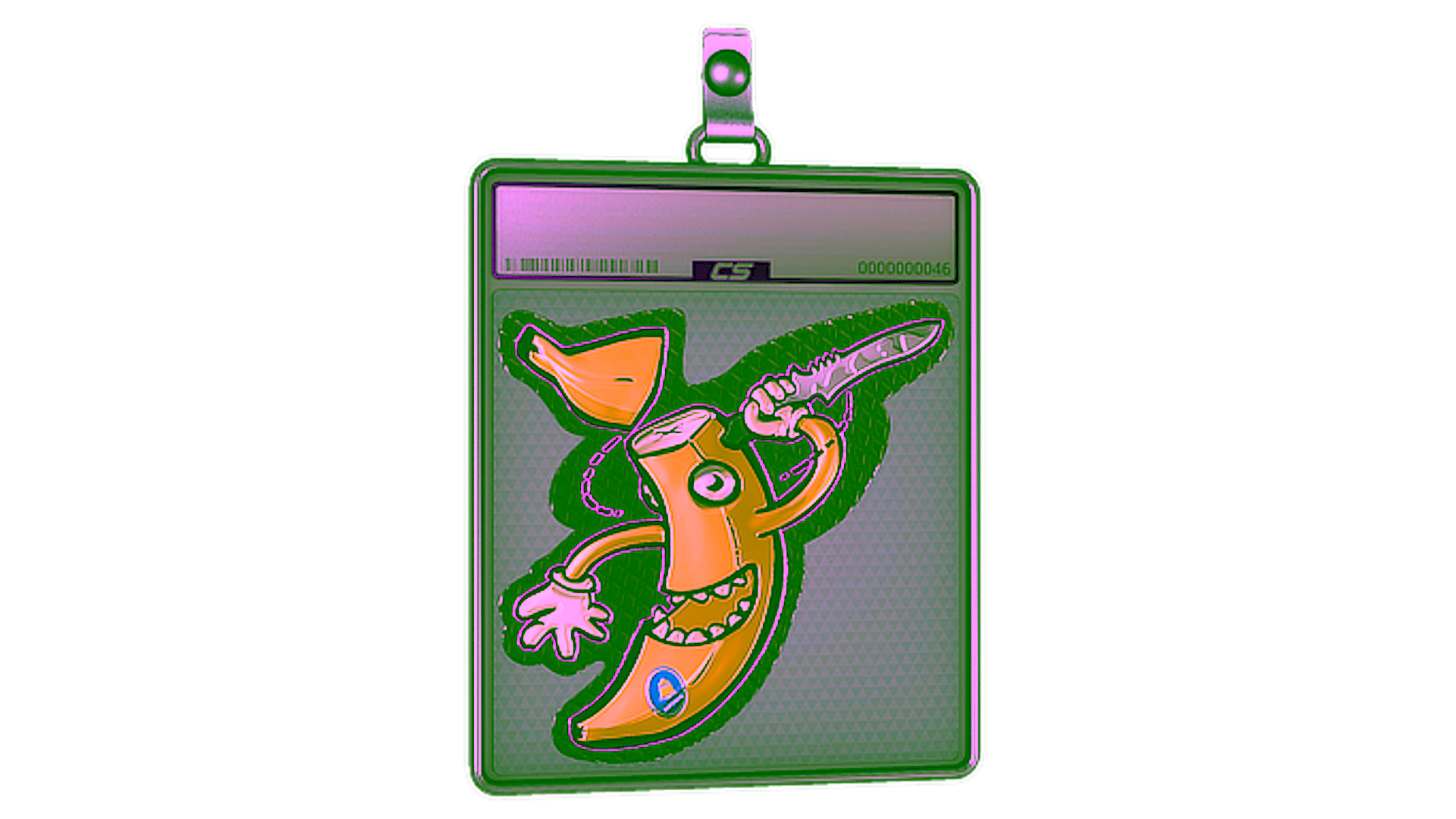 Anzeige für Sticker Slab | Stupid Banana (Foil)