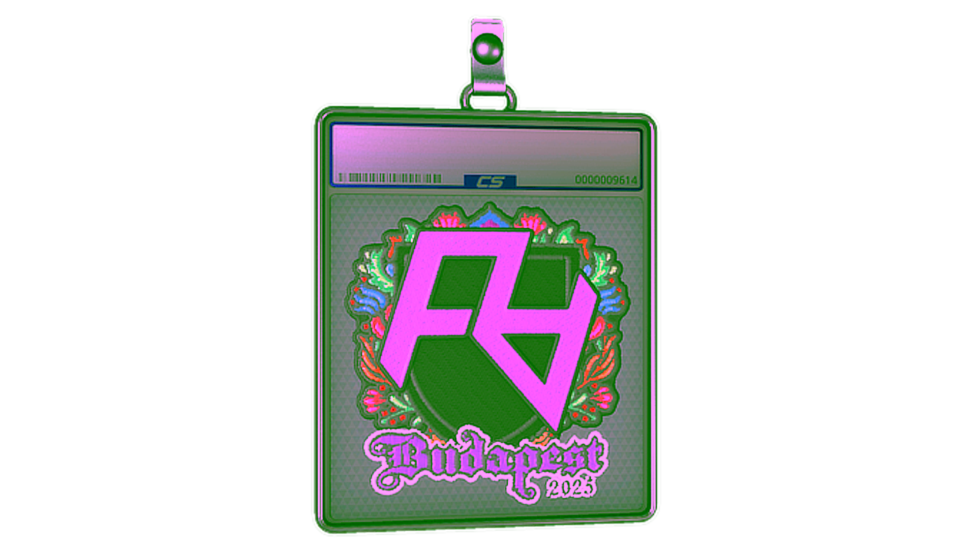 Visar för Sticker Slab | Rare Atom (Embroidered) | Budapest 2025