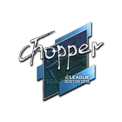 Sticker chopper Boston 2018