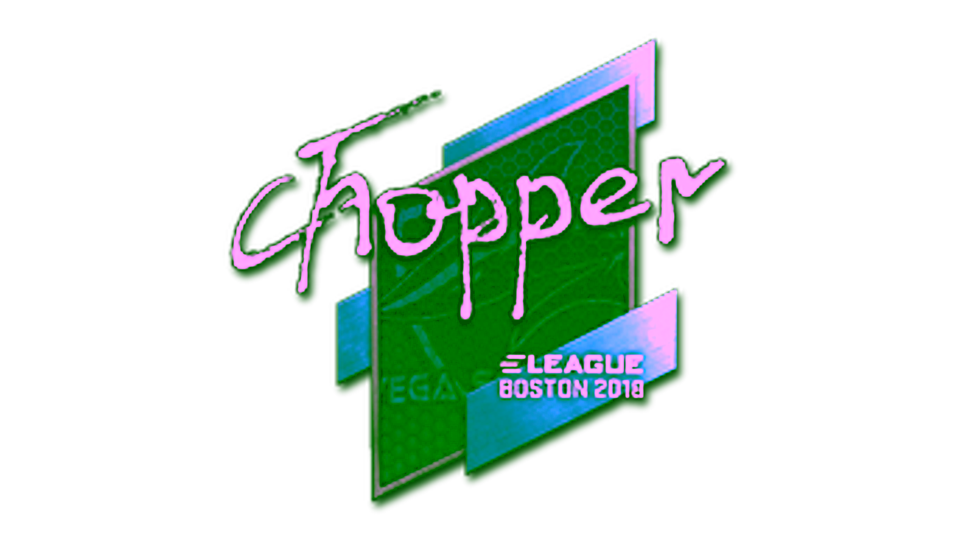 Display for Sticker | chopper | Boston 2018