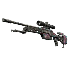 StatTrak™ SSG 08 | Fever Dream (Battle-Scarred)