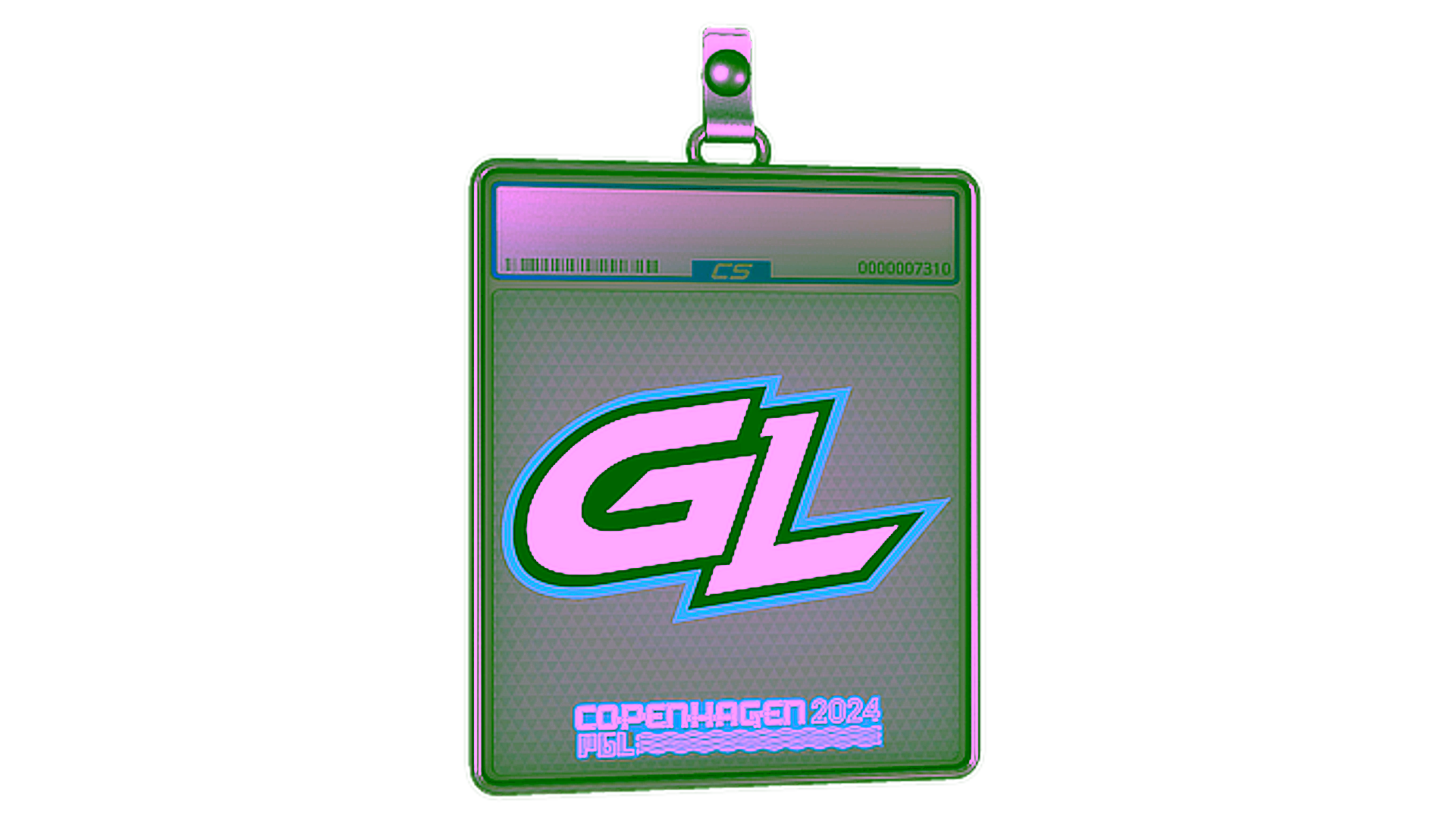 Display for Sticker Slab | GamerLegion | Copenhagen 2024