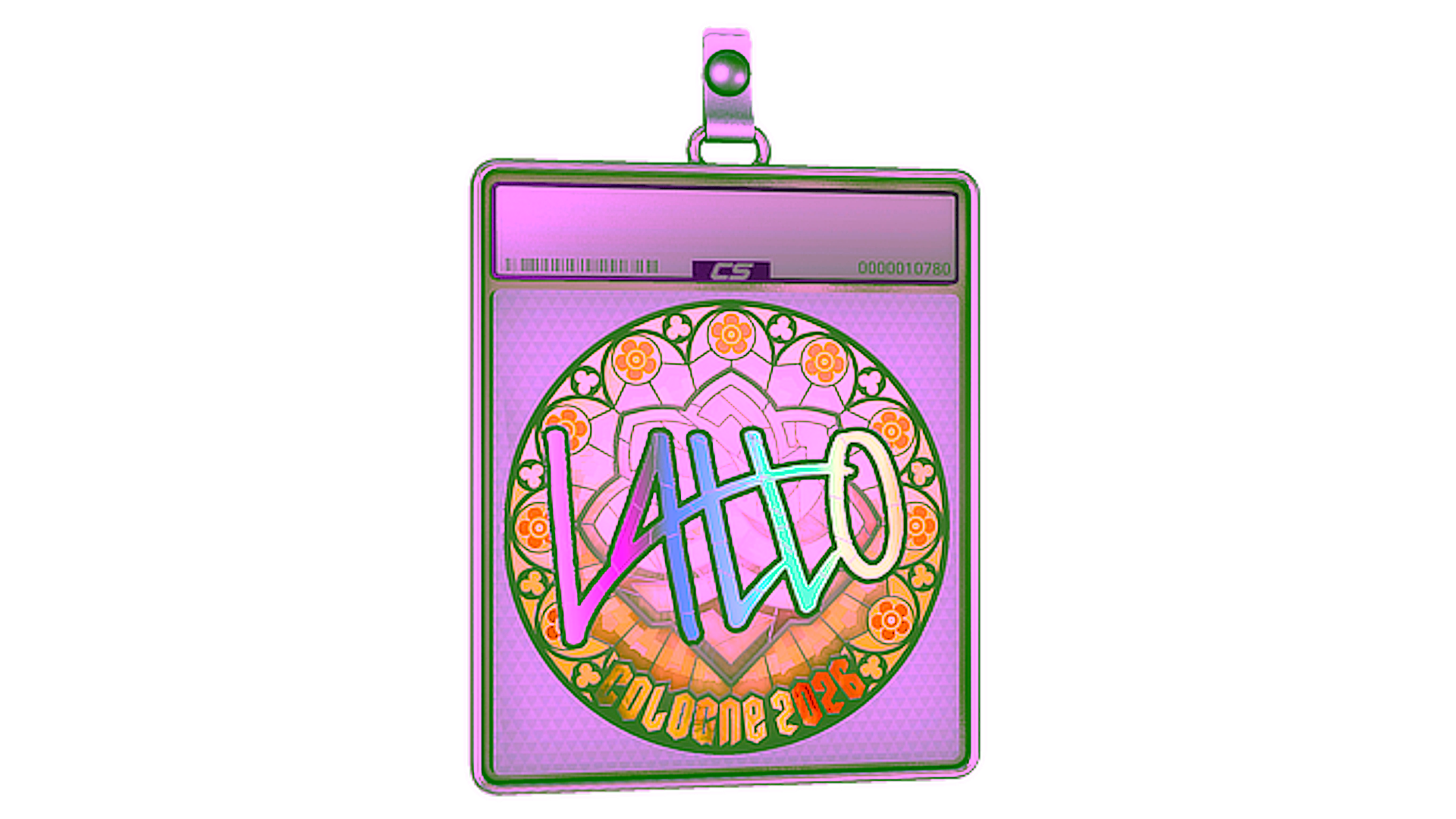 Display for Sticker Slab | latto (Holo) | Cologne 2026
