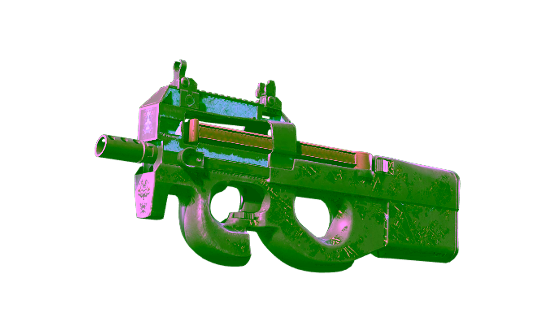 Affichage pour Souvenir P90 | Facility Negative (Battle-Scarred)
