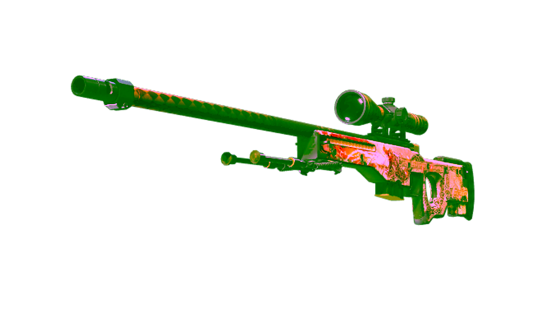 Exibição para AWP | Dragon Lore (Well-Worn)