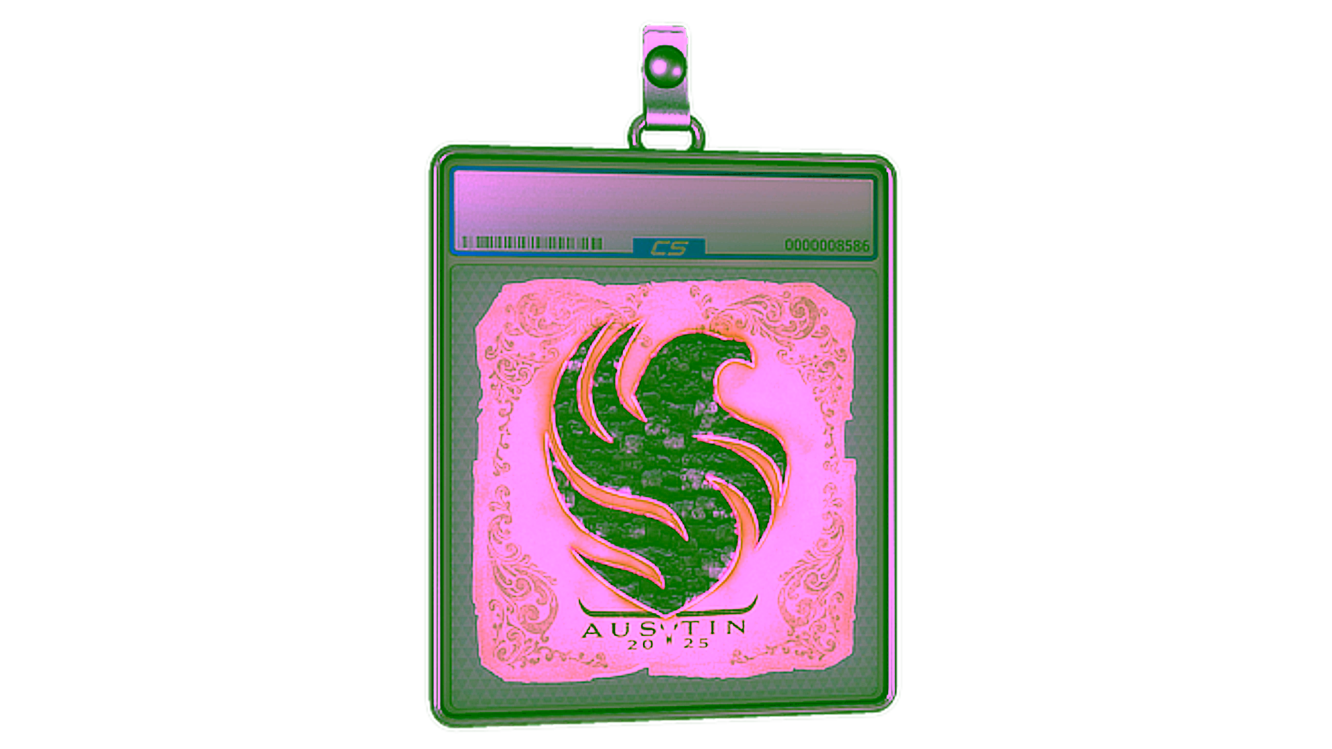 Display for Sticker Slab | Falcons | Austin 2025