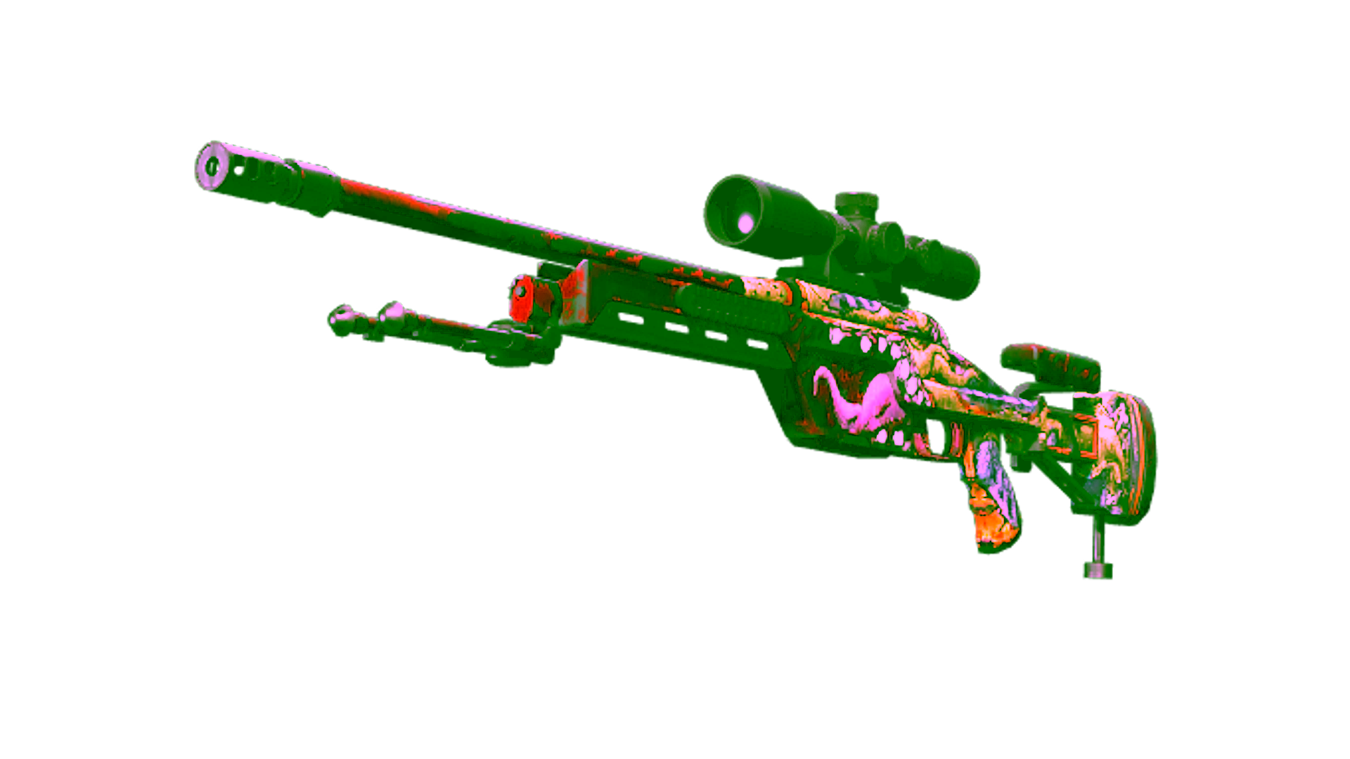 Display for SSG 08 | Bloodshot (Well-Worn)