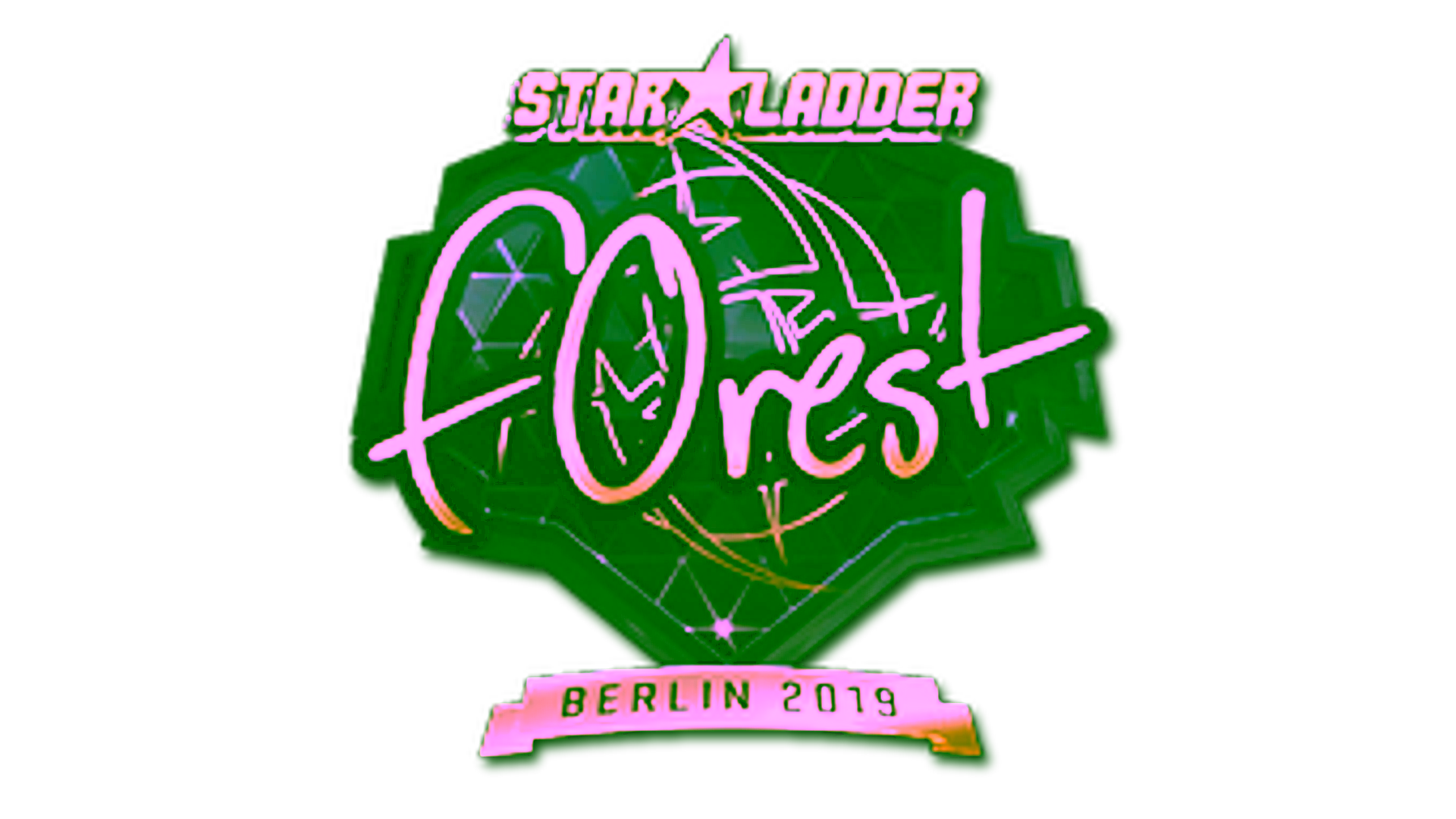 عرض لـ Sticker | f0rest (Gold) | Berlin 2019