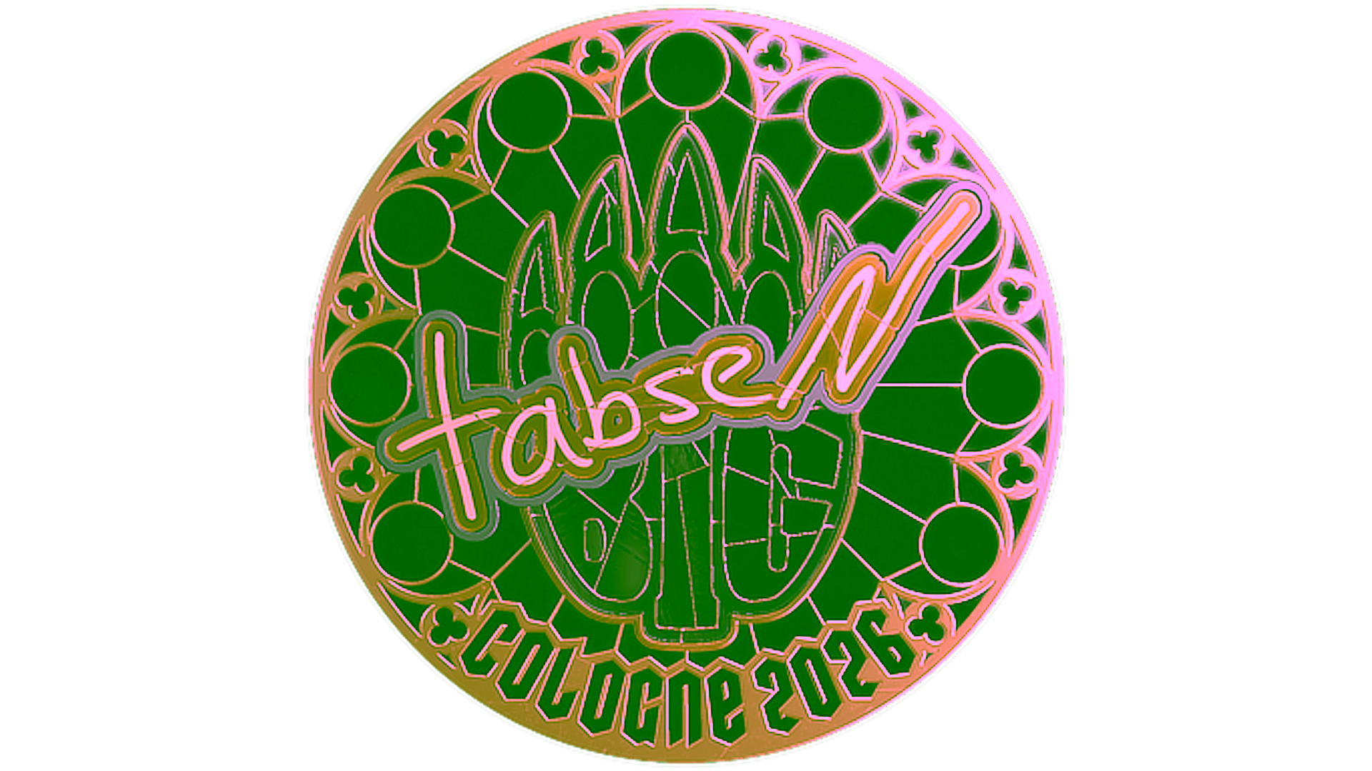 Display for Sticker | tabseN (Gold) | Cologne 2026