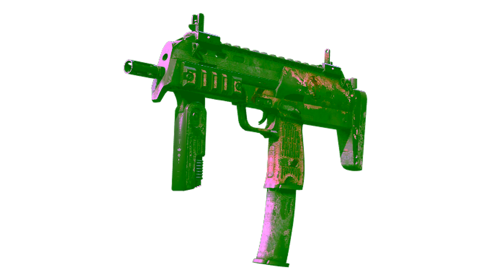 Дисплей для StatTrak™ MP7 | Special Delivery (Battle-Scarred)