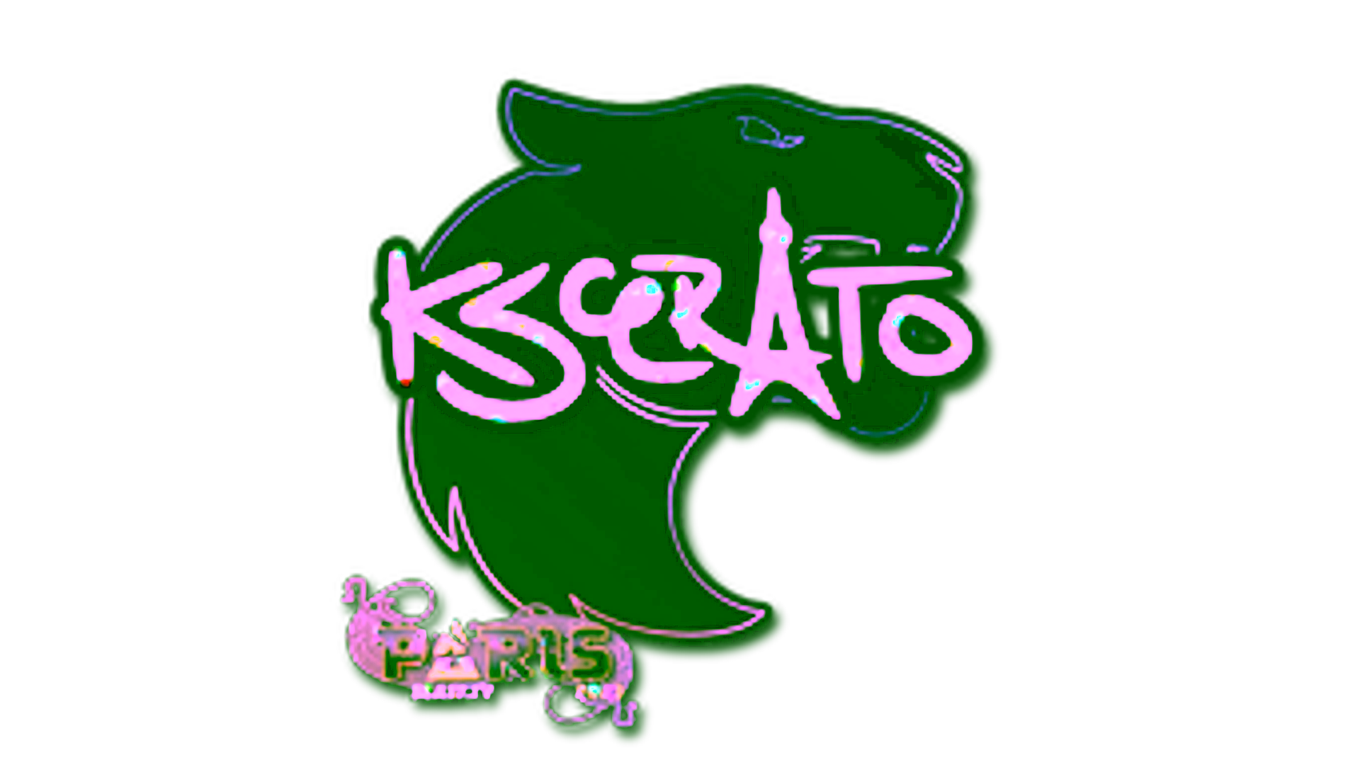 Rodyti Sticker | KSCERATO (Glitter) | Paris 2023