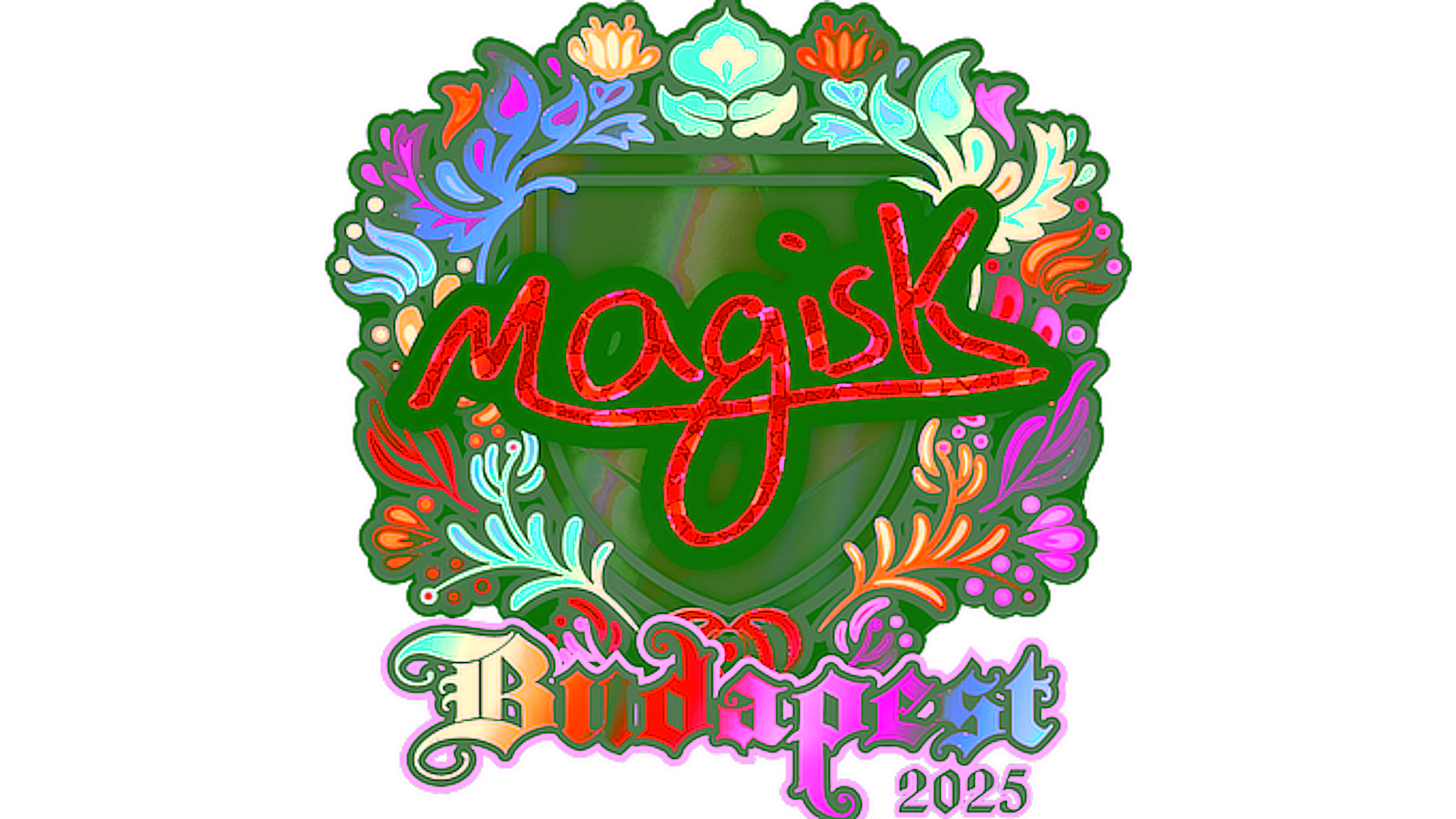 Display for Sticker | Magisk (Holo) | Budapest 2025