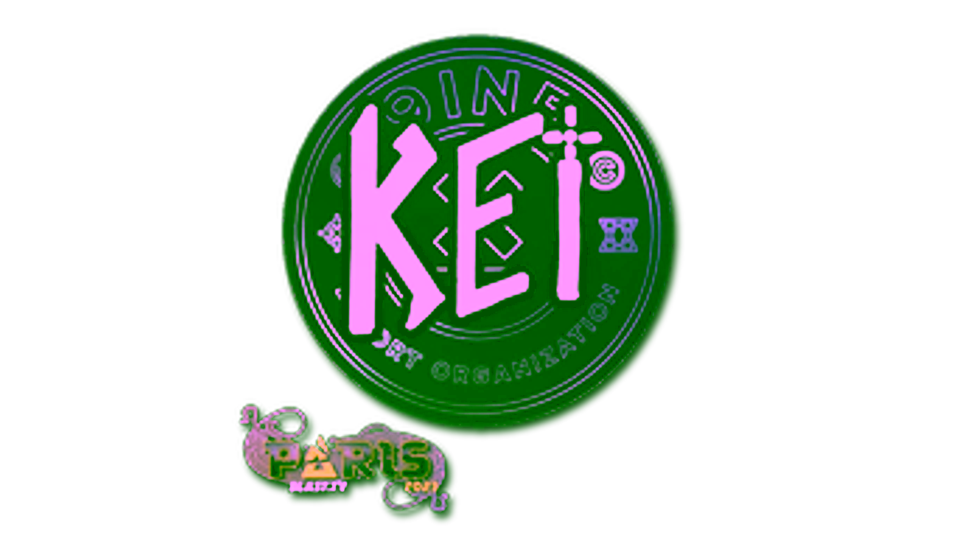 Display for Sticker | KEi | Paris 2023