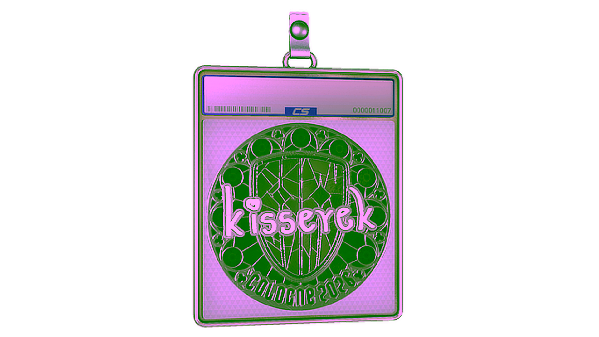 Display for Sticker Slab | kisserek (Foil) | Cologne 2026