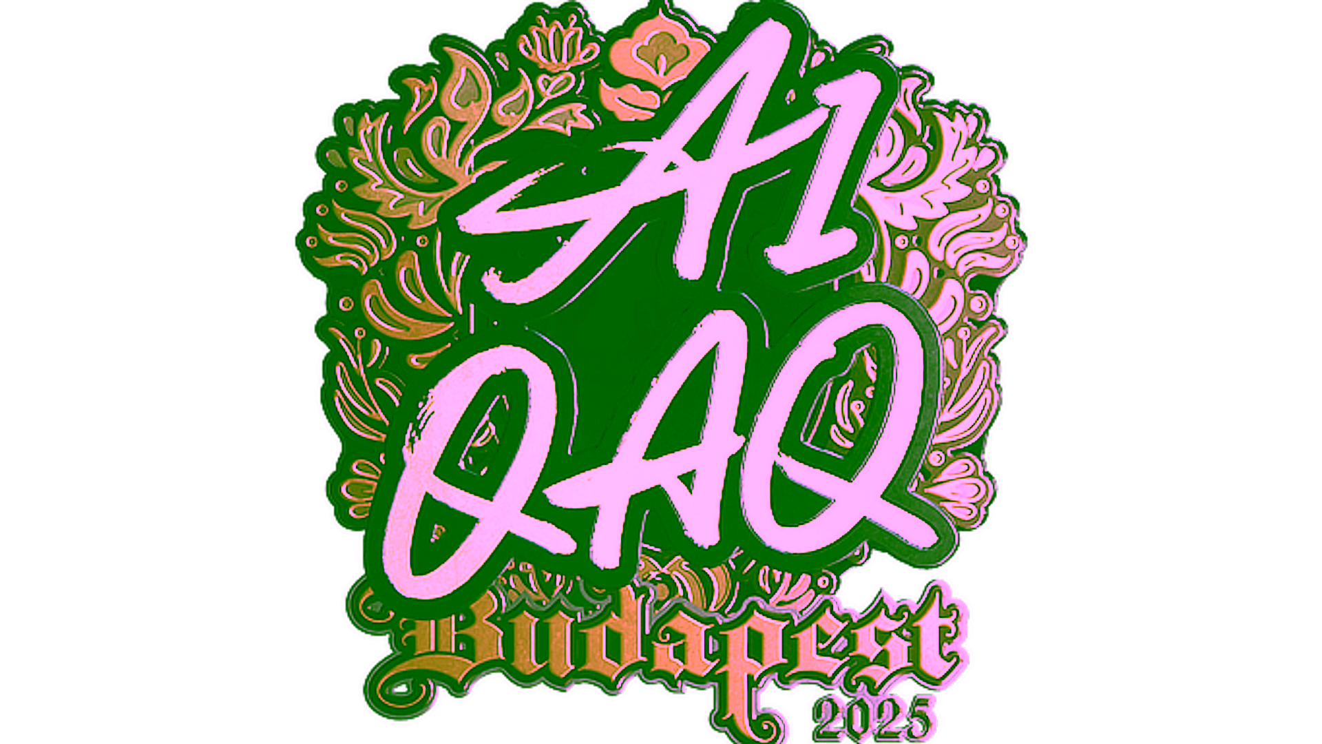 Display for Sticker | EmiliaQAQ (Gold) | Budapest 2025