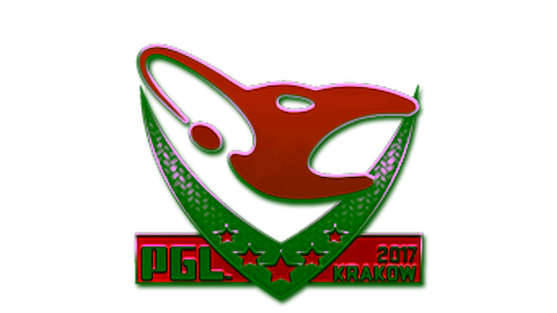 Display for Sticker | mousesports | Krakow 2017