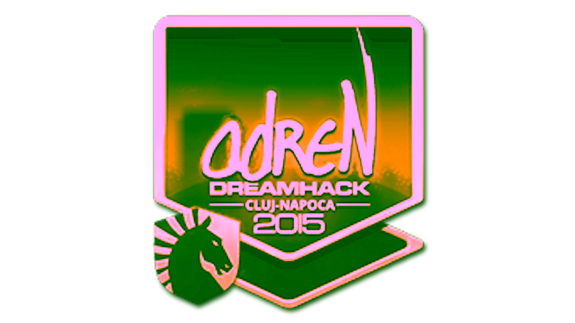 Дисплей для Sticker | adreN (Gold) | Cluj-Napoca 2015