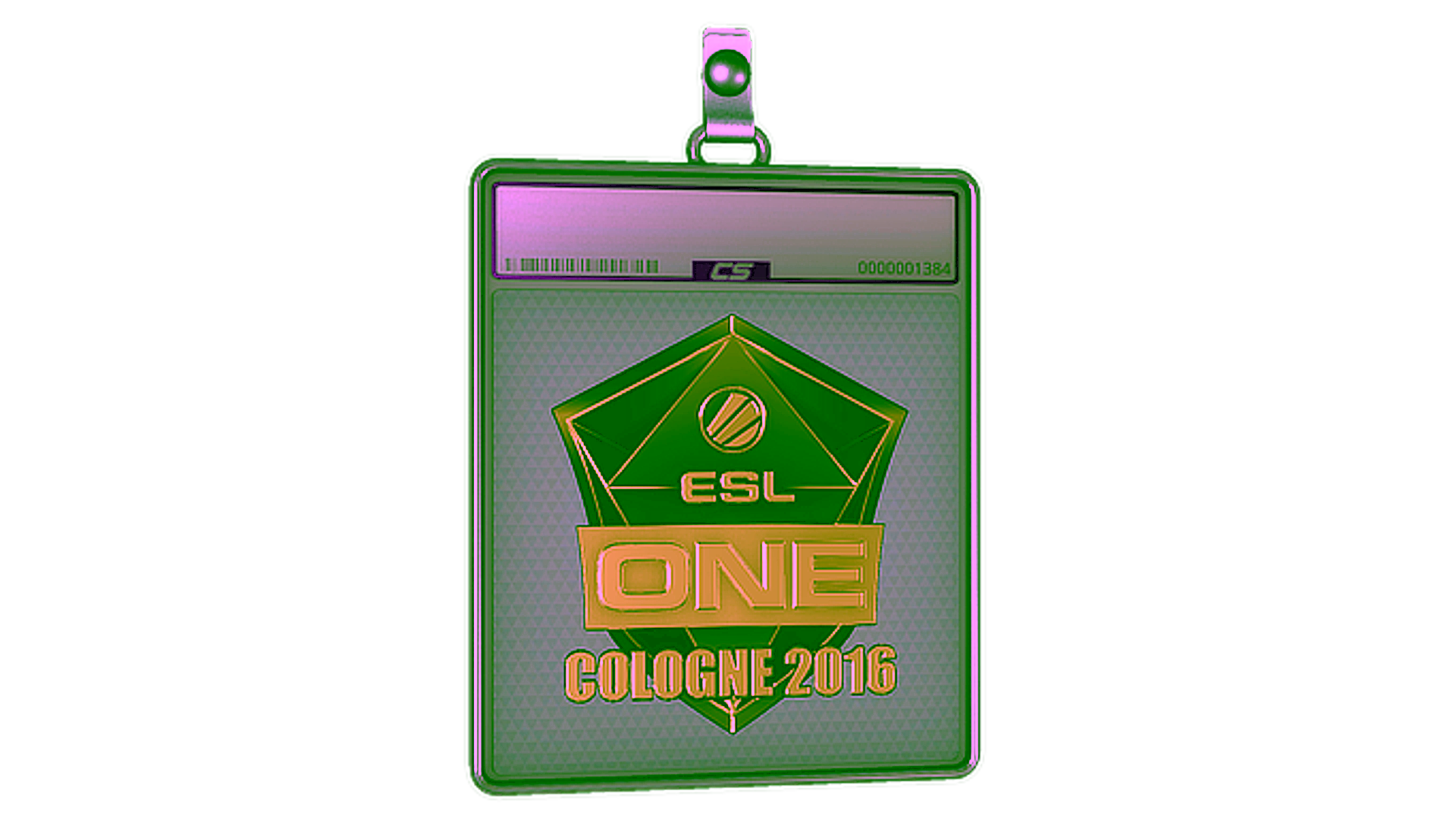 عرض لـ Sticker Slab | ESL (Gold) | Cologne 2016