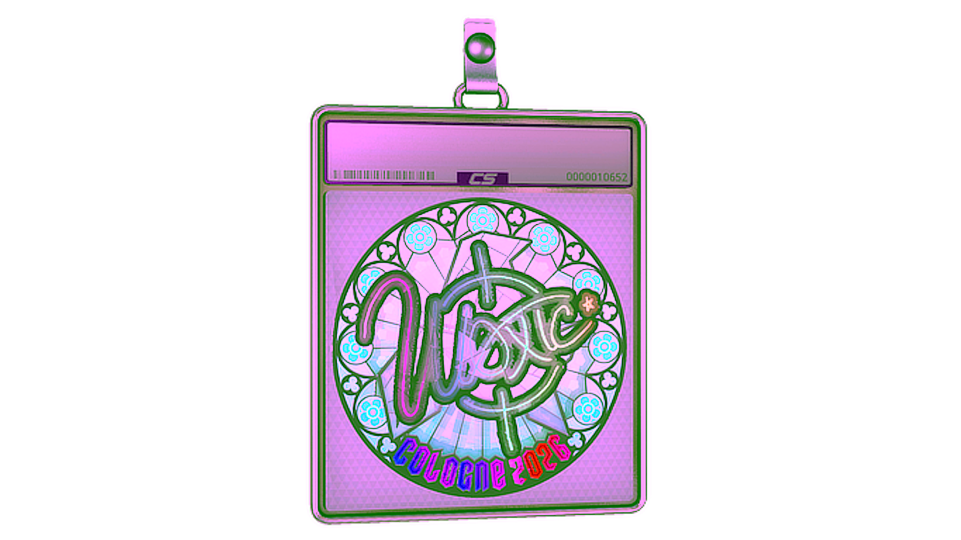 Display for Sticker Slab | woxic (Holo) | Cologne 2026