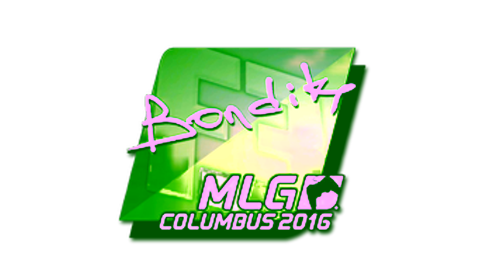 Display for Sticker | bondik (Foil) | MLG Columbus 2016