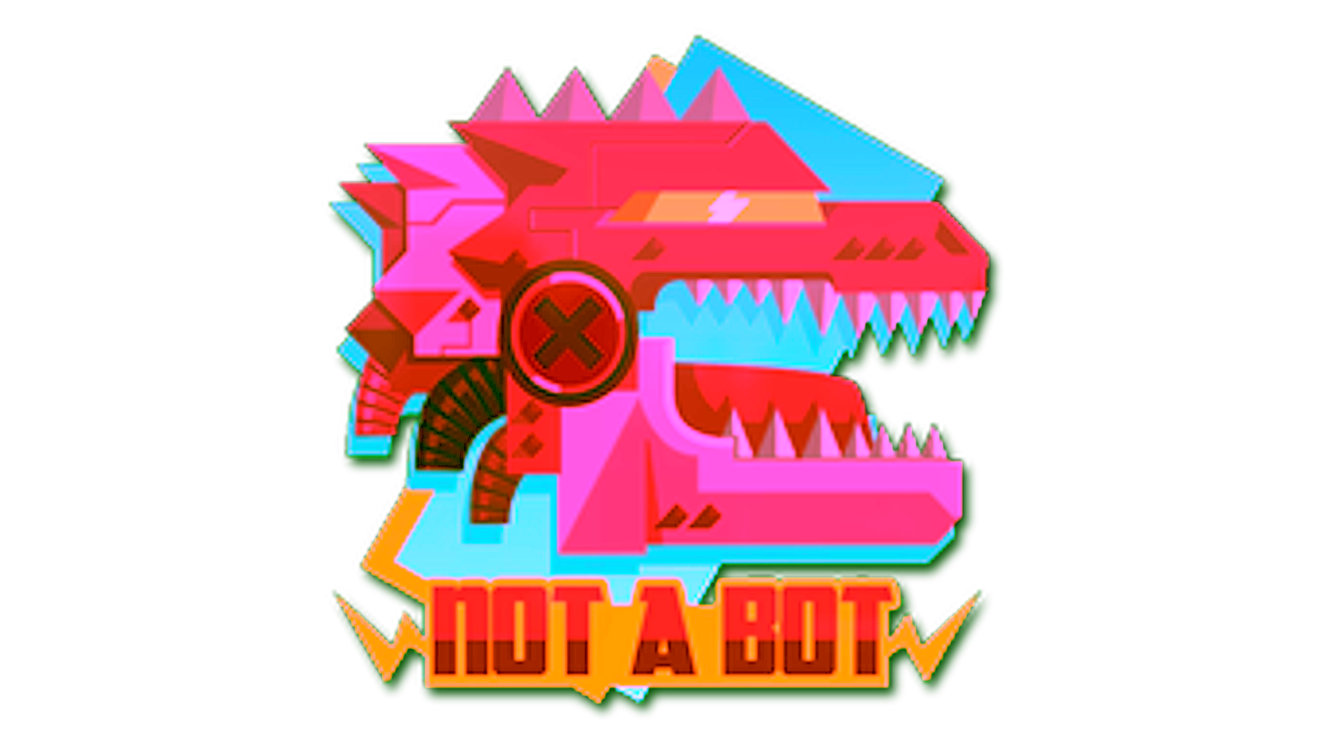 Display for Sticker | Not A Bot