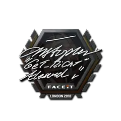 Sticker GeT_RiGhT London 2018