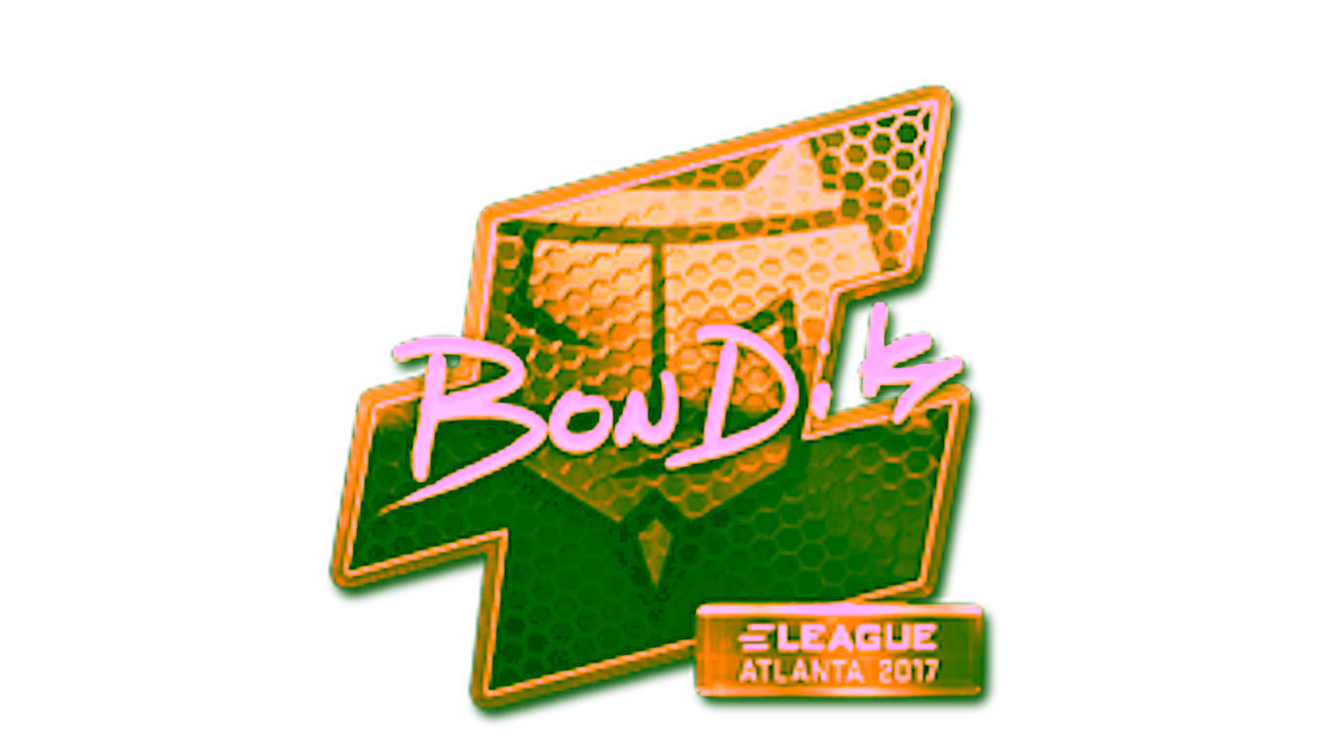 Rodyti Sticker | bondik (Gold) | Atlanta 2017