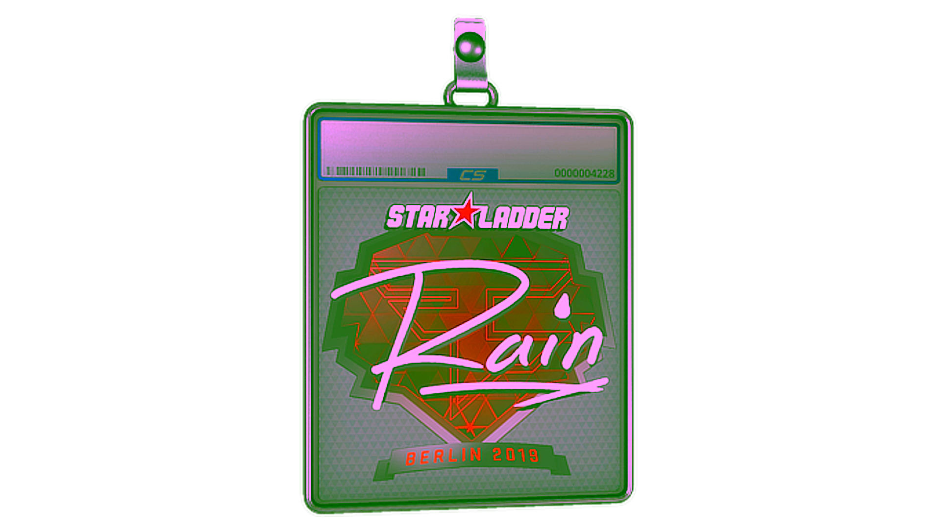 Display for Sticker Slab | rain | Berlin 2019