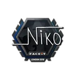 Sticker niko London 2018
