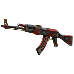 StatTrak™ AK-47 | Bloodsport (Well-Worn)