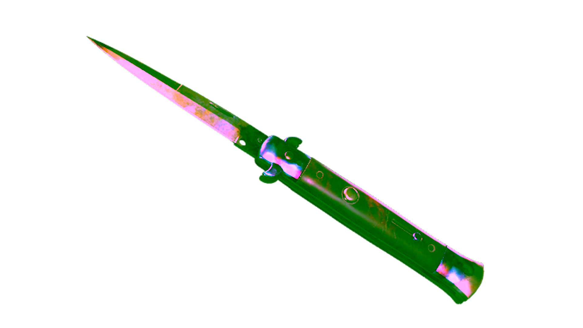 Rodyti ★ StatTrak™ Stiletto Knife | Case Hardened (Field-Tested)