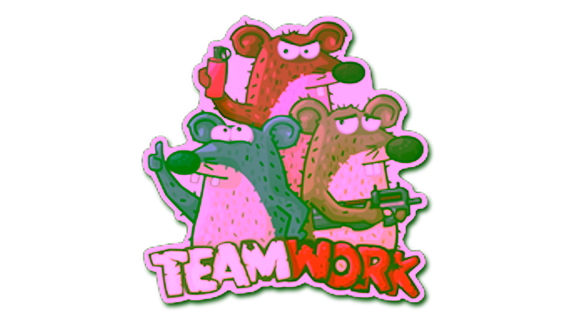 Anzeige für Sticker | Rat Pack