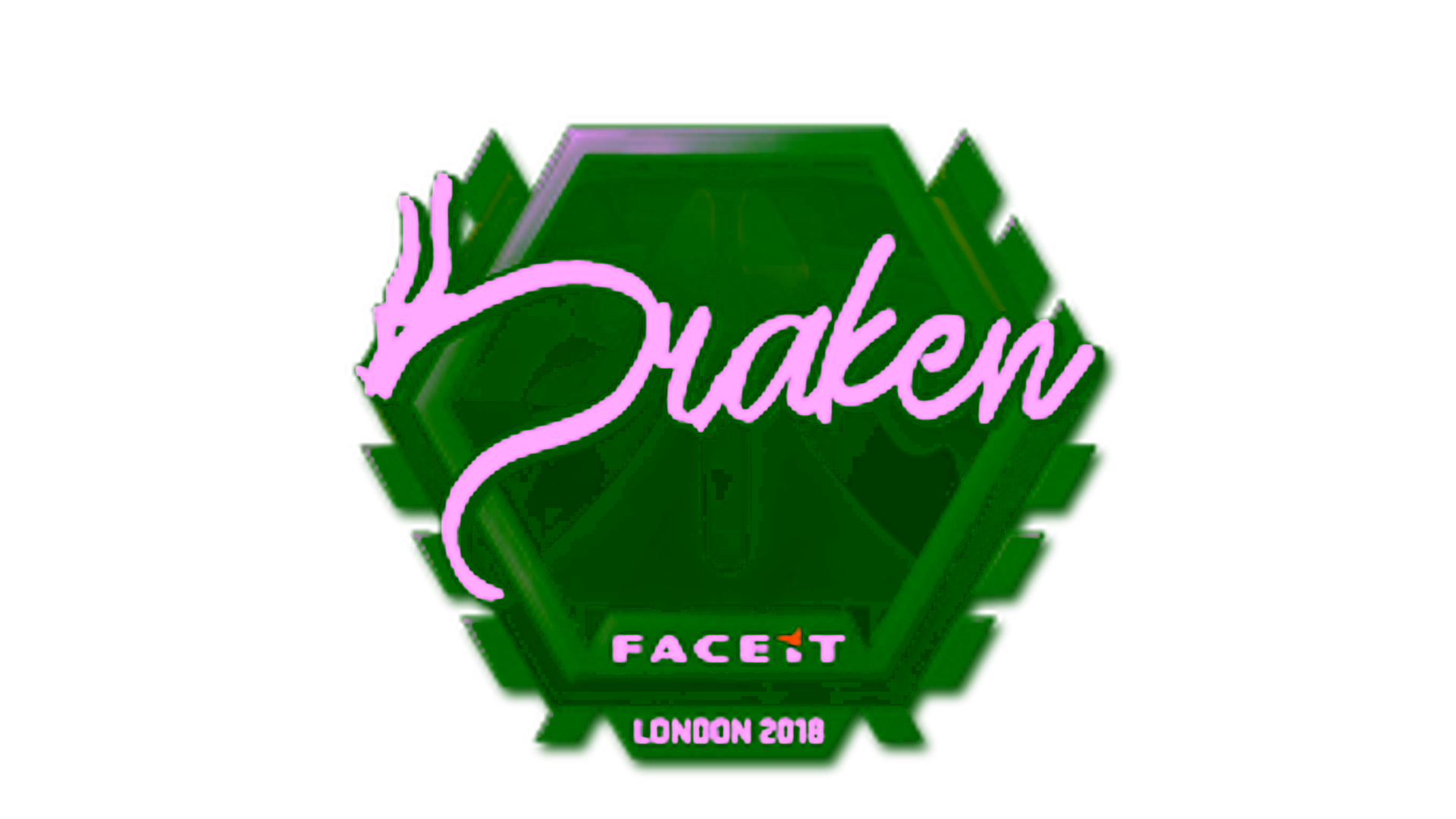 Display for Sticker | draken | London 2018