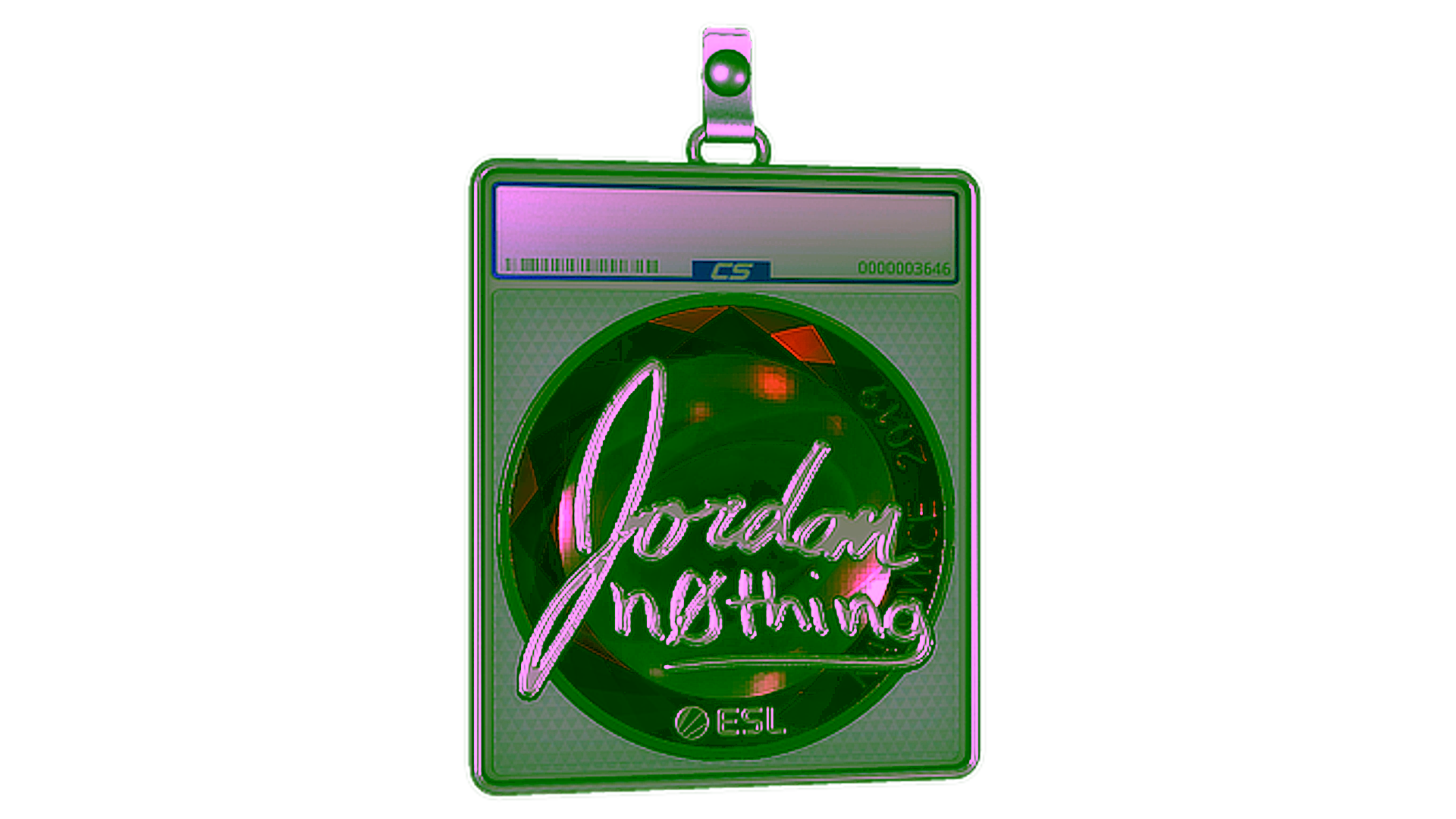 Display for Sticker Slab | n0thing (Foil) | Katowice 2019